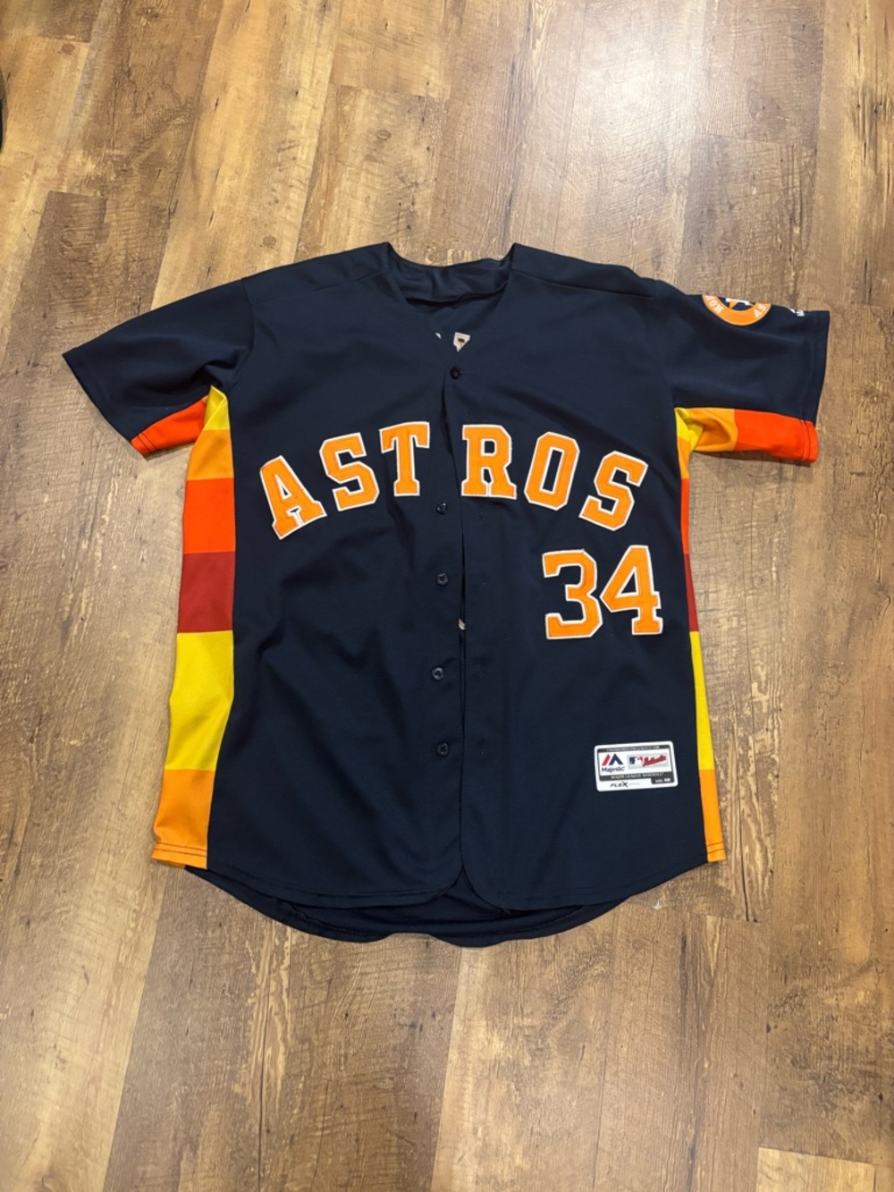 Houston Astros Nolan Ryan Authentic Vintage Jersey